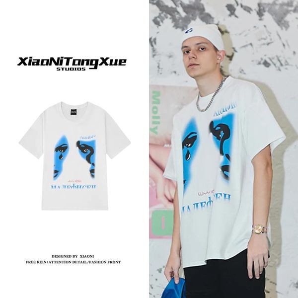ins hip hop women black letter white tshirts cartoon cotton tees blouse sander short sleeve t-shirts female summer for men men's, White;black
ins hip hop women black letter white tshirts cartoon cotton tees blouse sander short sleeve t-shirts female summer for men men's, White;black