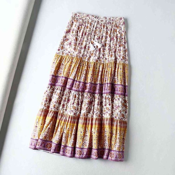 skirts women long skirt summer beach floral print elastic waist casual holiday boho bohemian seaside vacation cotton female ntsl, Black
skirts women long skirt summer beach floral print elastic waist casual holiday boho bohemian seaside vacation cotton female ntsl, Black
