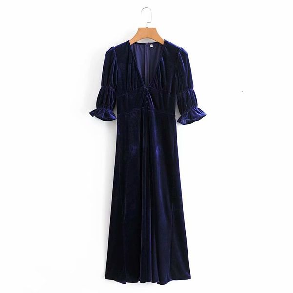 casual dresses elegant women blue veet slim 2021 fashion ladies v-neck sleeve vestidos sweet female chic french long es m1uc, Black;gray
casual dresses elegant women blue veet slim 2021 fashion ladies v-neck sleeve vestidos sweet female chic french long es m1uc, Black;gray