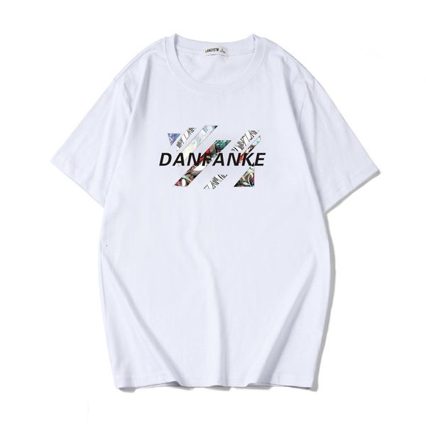 t shirt men's 2021 short sleeve summer cotton loose casual youth trend with round neck undercoat, White;black
t shirt men's 2021 short sleeve summer cotton loose casual youth trend with round neck undercoat, White;black
