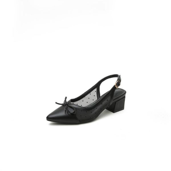 sandals big size 43 air mesh bow-knot polka dot women slippers ladies shoes buckle strap pointed toe thick heels sandalias mujer, Black
sandals big size 43 air mesh bow-knot polka dot women slippers ladies shoes buckle strap pointed toe thick heels sandalias mujer, Black