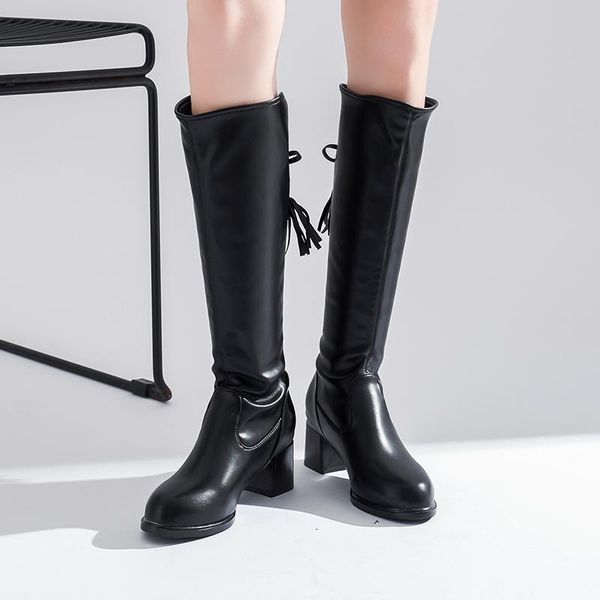 boots winter knee tight stovepipe knight suede round toe combat for women trend velvet warm women's 2021, Black
boots winter knee tight stovepipe knight suede round toe combat for women trend velvet warm women's 2021, Black