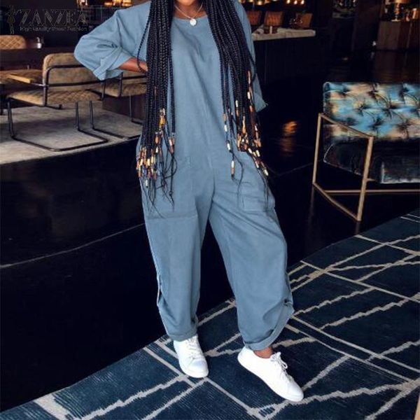 women's jumpsuits & rompers fashion women denim style autumn long sleeve loose casual back zipper playsuits female baggy overalls, Black;white
women's jumpsuits & rompers fashion women denim style autumn long sleeve loose casual back zipper playsuits female baggy overalls, Black;white