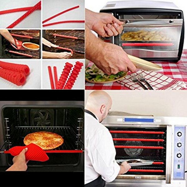 oven mitts 2pcs/ lot microwave silicone insulation casing strips home kitchen accessories black red
oven mitts 2pcs/ lot microwave silicone insulation casing strips home kitchen accessories black red