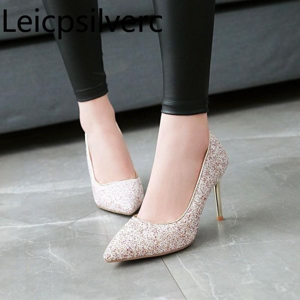 dress shoes pumps spring and autumn style fashion sequined cloth pointed shallow mouth fine heel high women's shoe plus size 34-43, Black
dress shoes pumps spring and autumn style fashion sequined cloth pointed shallow mouth fine heel high women's shoe plus size 34-43, Black