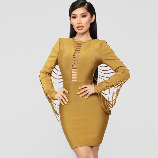 casual dresses stylish tassel fringe striped slim bandage dress vestidos long sleeve round neck solid mini bodycon women party, Black;gray
casual dresses stylish tassel fringe striped slim bandage dress vestidos long sleeve round neck solid mini bodycon women party, Black;gray