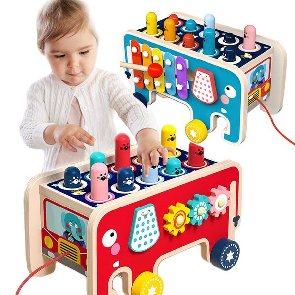 Kids Wooden Montessori Whac-A-Mole Toy Multifunctional Beat Slide Early Learning Educational for boy and grils
Kids Wooden Montessori Whac-A-Mole Toy Multifunctional Beat Slide Early Learning Educational for boy and grils