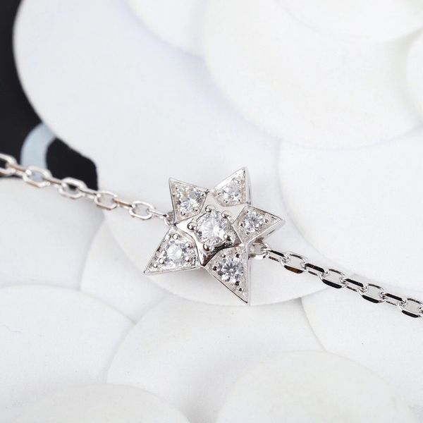 s925 silver stud earring with star shape and diamond for women wedding jewelry necklace have box stamp ps4134, Golden
s925 silver stud earring with star shape and diamond for women wedding jewelry necklace have box stamp ps4134, Golden