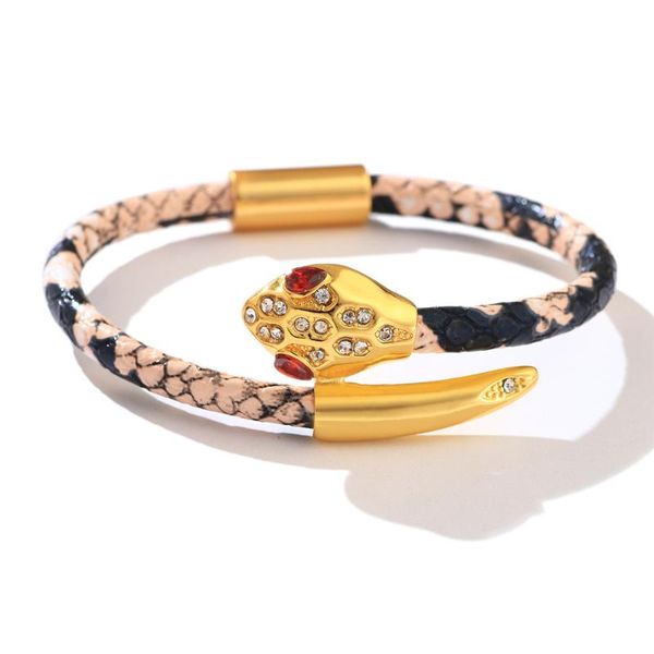 bangle handmade bracelet snake head stainless steel men and women accessories high-quality metal wrist gift jewelry 2021, Black
bangle handmade bracelet snake head stainless steel men and women accessories high-quality metal wrist gift jewelry 2021, Black