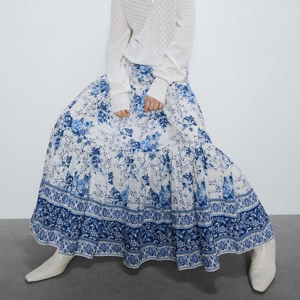 skirts elastic waist maxi women polyester blue floral print summer beach falda a line casual long skirt wtpb, Black
skirts elastic waist maxi women polyester blue floral print summer beach falda a line casual long skirt wtpb, Black