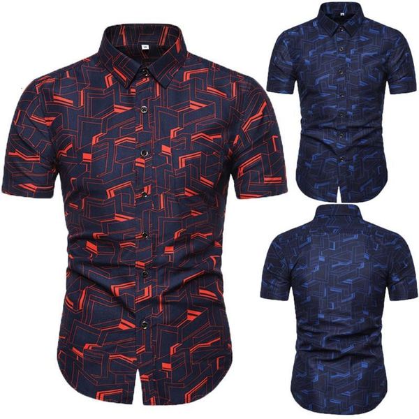 mens casual shirts summer new style fashion printed slim fit short sleeve shirt casual comfortable, White;black
mens casual shirts summer new style fashion printed slim fit short sleeve shirt casual comfortable, White;black