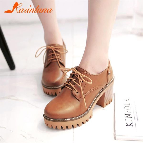 dress shoes karin 2021 design big size 43 platform concise woman pumps female chunky heels lace up office lady women1, Black
dress shoes karin 2021 design big size 43 platform concise woman pumps female chunky heels lace up office lady women1, Black