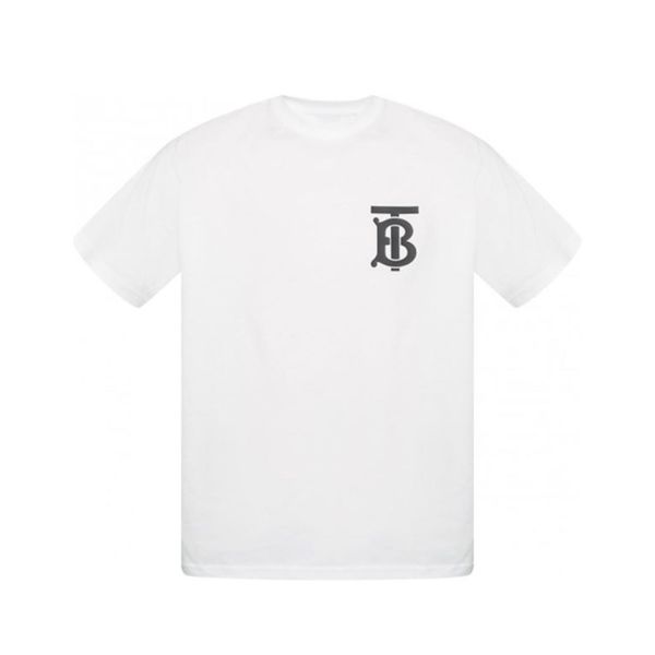 2021 trendy babury new product simple tb letter printing solid color versatile loose short sleeve t-shirt for men and women, White;black
2021 trendy babury new product simple tb letter printing solid color versatile loose short sleeve t-shirt for men and women, White;black