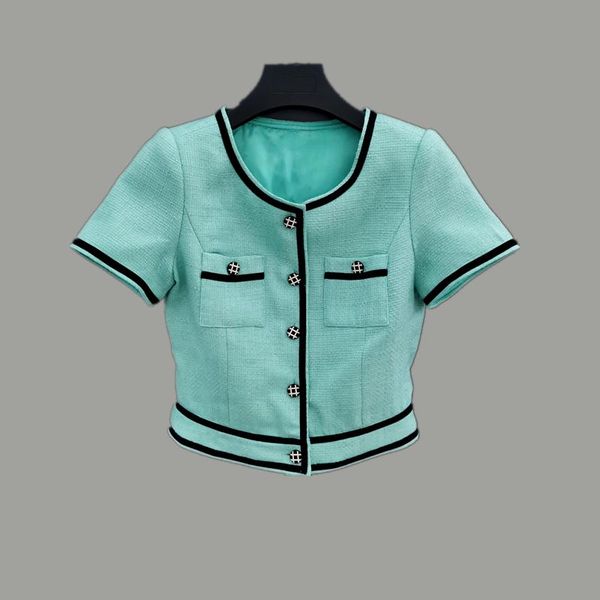 women's jackets brand fashion women high luxury spring autumn vintage thin short sleeve jacket coat, Black;brown
women's jackets brand fashion women high luxury spring autumn vintage thin short sleeve jacket coat, Black;brown