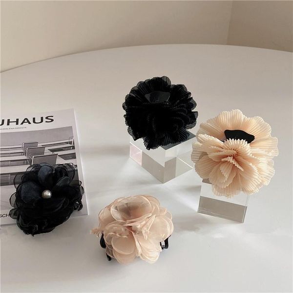 hair accessories pearl lace chiffon big flower hairpin acrylic claw clips size makeup styling barrettes for women
hair accessories pearl lace chiffon big flower hairpin acrylic claw clips size makeup styling barrettes for women