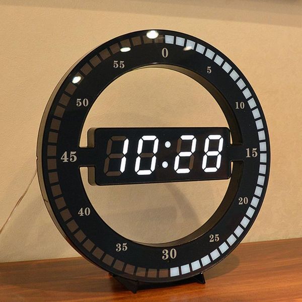 wall clocks desktable clock creative mute hanging black circle automatically adjust brightness digital led display
wall clocks desktable clock creative mute hanging black circle automatically adjust brightness digital led display