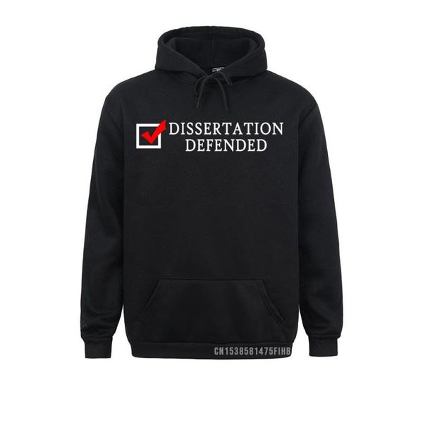 men's hoodies & sweatshirts dissertation defended funny ph.d. graduation gift hoodie men autumn winter sportswears, Black
men's hoodies & sweatshirts dissertation defended funny ph.d. graduation gift hoodie men autumn winter sportswears, Black