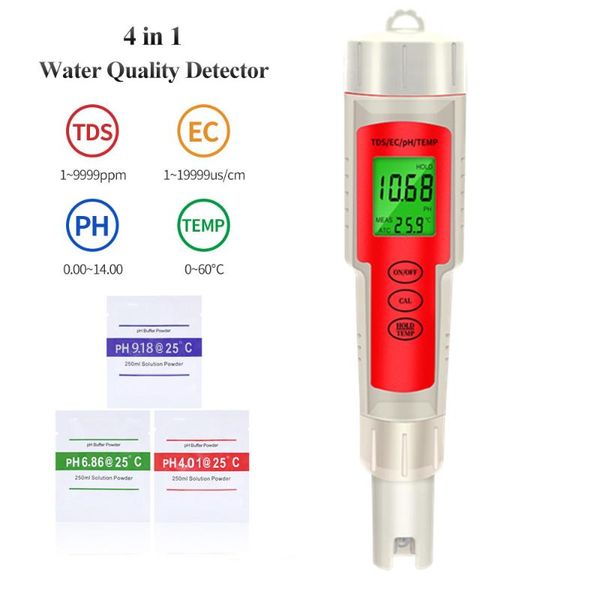 meters 4 in 1 digital ph meter ph/tds/ec/temperature water quality monitor tester for pools drinking aquarium 30%off
meters 4 in 1 digital ph meter ph/tds/ec/temperature water quality monitor tester for pools drinking aquarium 30%off