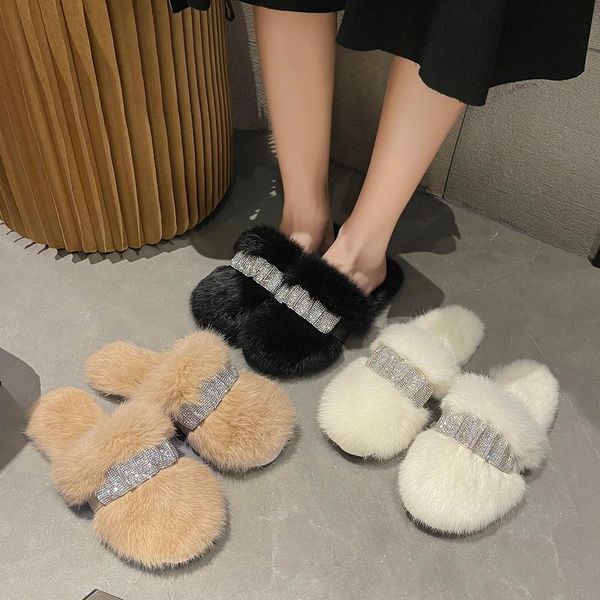 sandals female sandal low-heeled shoes with strap 2021 women's all-match girls velvet closed clear flat fur rhinestone ro, Black
sandals female sandal low-heeled shoes with strap 2021 women's all-match girls velvet closed clear flat fur rhinestone ro, Black