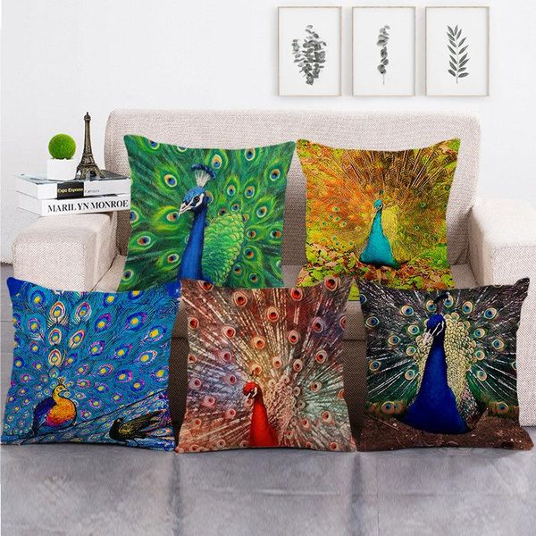 decorative cushion covers printed with peacock retro animal series linen living room throw pillows decoration for sofa chair cushion/decorat
decorative cushion covers printed with peacock retro animal series linen living room throw pillows decoration for sofa chair cushion/decorat