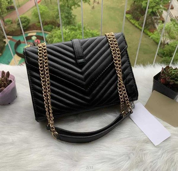 2 colors women shoulder bag black and gold chain bags crossbody pure color handbag messenger tote purse wallet
2 colors women shoulder bag black and gold chain bags crossbody pure color handbag messenger tote purse wallet