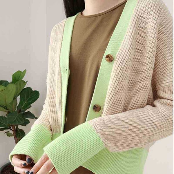women's sweaters sweaters women color matching sweater v-neck long sleeve loose single breasted coat lady cardigan autumn w zqtx, White;black
women's sweaters sweaters women color matching sweater v-neck long sleeve loose single breasted coat lady cardigan autumn w zqtx, White;black