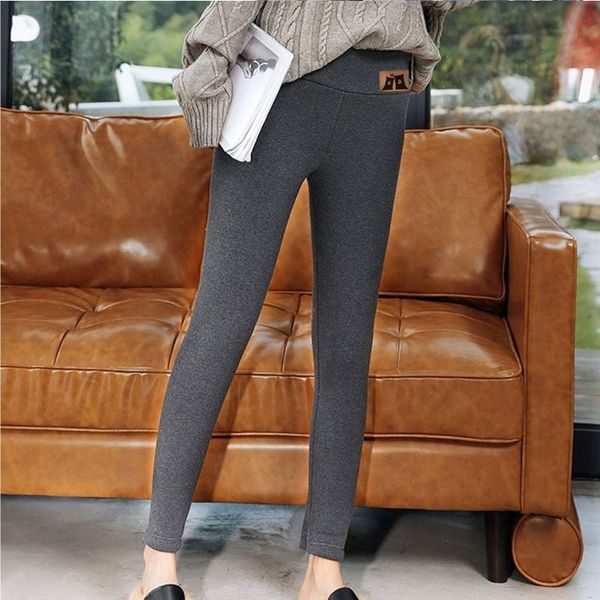 women's leggings seamless autumn winter solid color workout home warm elastic waist plush trousers pants leggins push up, Black
women's leggings seamless autumn winter solid color workout home warm elastic waist plush trousers pants leggins push up, Black