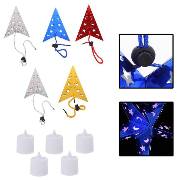 christmas decorations 5sets xmas five-pointed star hanging light creative pendant lamp party layout decor
christmas decorations 5sets xmas five-pointed star hanging light creative pendant lamp party layout decor