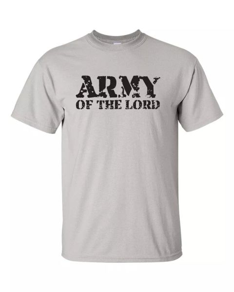 army of the lord christian religious god jesus lord prayer men's tshirt 448, White;black
army of the lord christian religious god jesus lord prayer men's tshirt 448, White;black