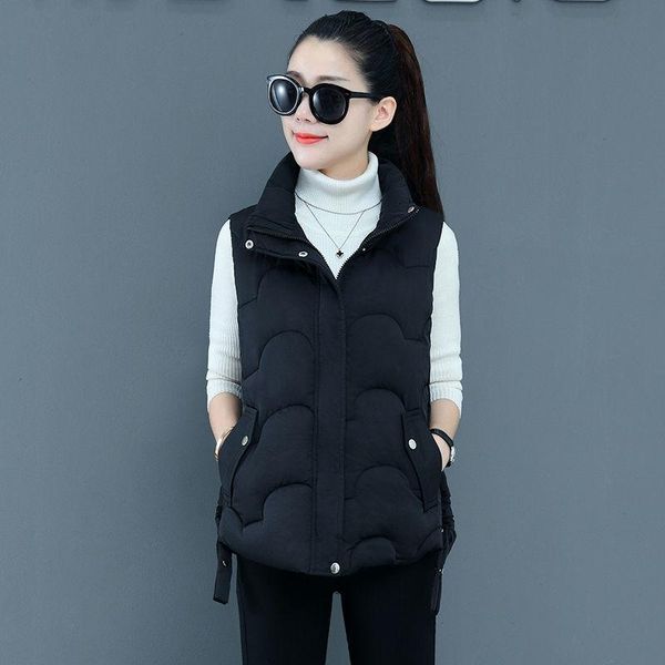 women's vests #0810 winter vest women short waitcoat female slim down cotton bodywarmer coat casual sleeveless jacket zipper, Black;white
women's vests #0810 winter vest women short waitcoat female slim down cotton bodywarmer coat casual sleeveless jacket zipper, Black;white