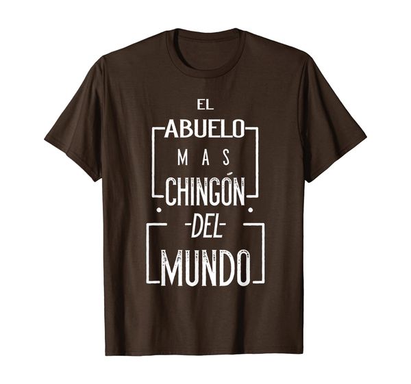 el abuelo mas chingon del mundo chingon t shirts for men t-shirt, White;black
el abuelo mas chingon del mundo chingon t shirts for men t-shirt, White;black
