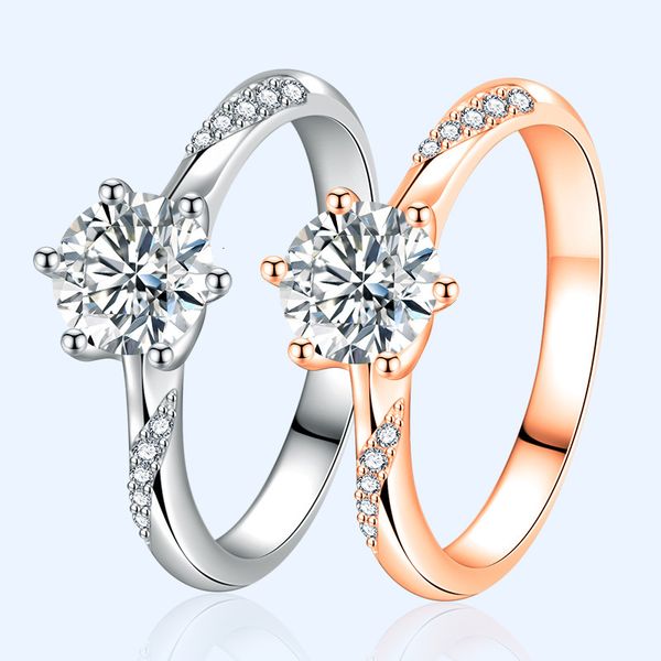 ring imitation mossan stone , eight heart and channeling female one six claw wedding diamond live, Silver
ring imitation mossan stone , eight heart and channeling female one six claw wedding diamond live, Silver