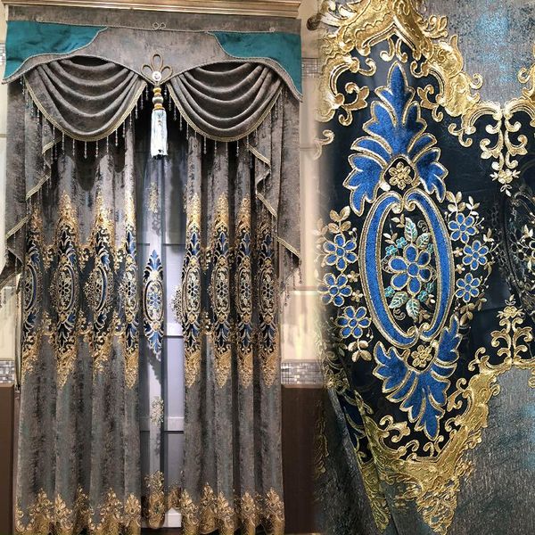 curtain & drapes european style curtains for living dining room bedroom light luxury hollow embroidery finished product customization
curtain & drapes european style curtains for living dining room bedroom light luxury hollow embroidery finished product customization