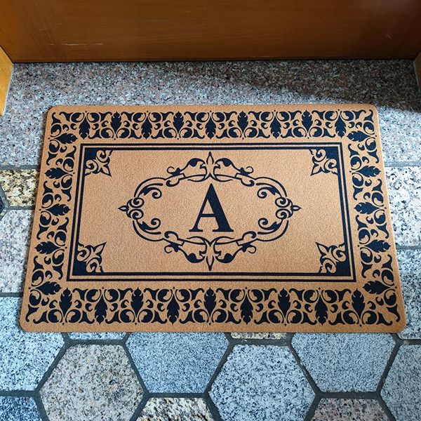 carpets welcome mat exterior entrance door doormat personalized custom letters and flower border funny for hallway non-slip mats
carpets welcome mat exterior entrance door doormat personalized custom letters and flower border funny for hallway non-slip mats