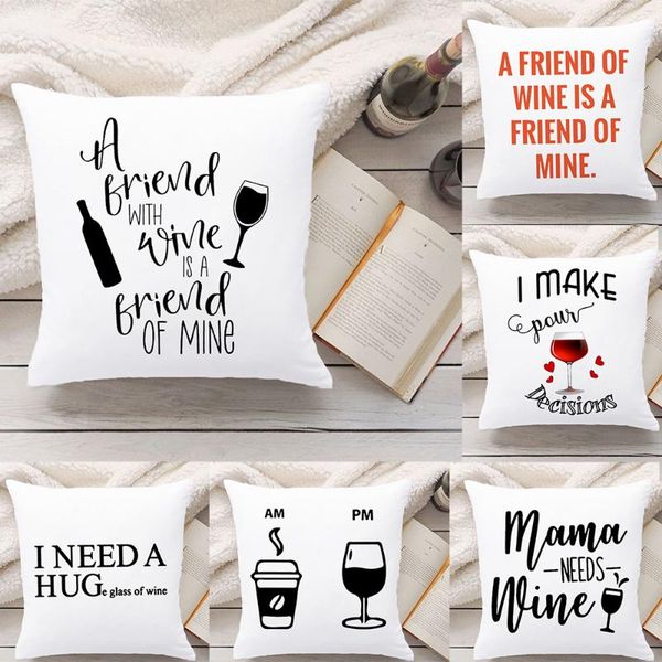 cushion/decorative pillow a friend with wine is of mine white cushion cover mom life pillowcase nordic throw home sofa decorative cojines
cushion/decorative pillow a friend with wine is of mine white cushion cover mom life pillowcase nordic throw home sofa decorative cojines