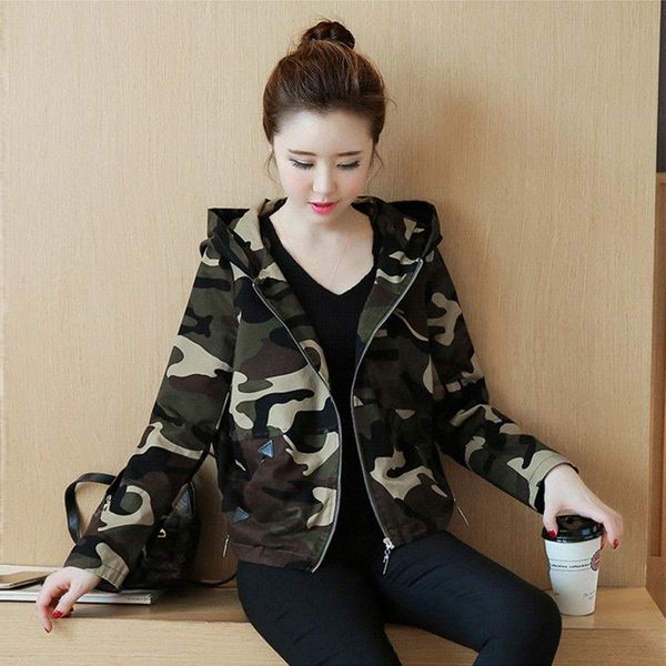 women's jackets 2021 women autumn casual print loose female chic hooded long sleeve baseball jacket lady vintage zipper short n63, Black;brown
women's jackets 2021 women autumn casual print loose female chic hooded long sleeve baseball jacket lady vintage zipper short n63, Black;brown