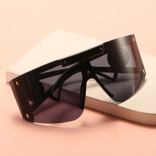 designer sunglasses new one piece sunglasses, women's large frame face mask style goggles, personality hollow leg fashion sunglasses 43, White;black
designer sunglasses new one piece sunglasses, women's large frame face mask style goggles, personality hollow leg fashion sunglasses 43, White;black
