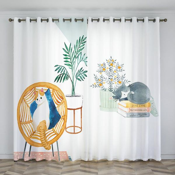 high end heat insulation hook 3d digital printed funny cartoon cats black out curtains for kids curtain & drapes
high end heat insulation hook 3d digital printed funny cartoon cats black out curtains for kids curtain & drapes