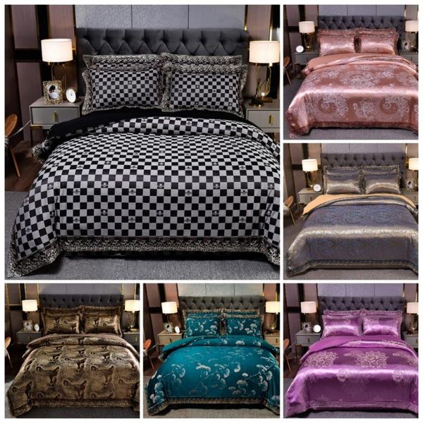 bedding sets luxury satin jacquard 4 pcs leopard print duvet cover set silk quilt king
bedding sets luxury satin jacquard 4 pcs leopard print duvet cover set silk quilt king