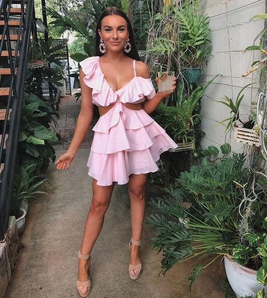 casual dresses 2021 women adjustable shoulder strap rose ruffled backless holiday vocation mini 0v3n, Black;gray
casual dresses 2021 women adjustable shoulder strap rose ruffled backless holiday vocation mini 0v3n, Black;gray