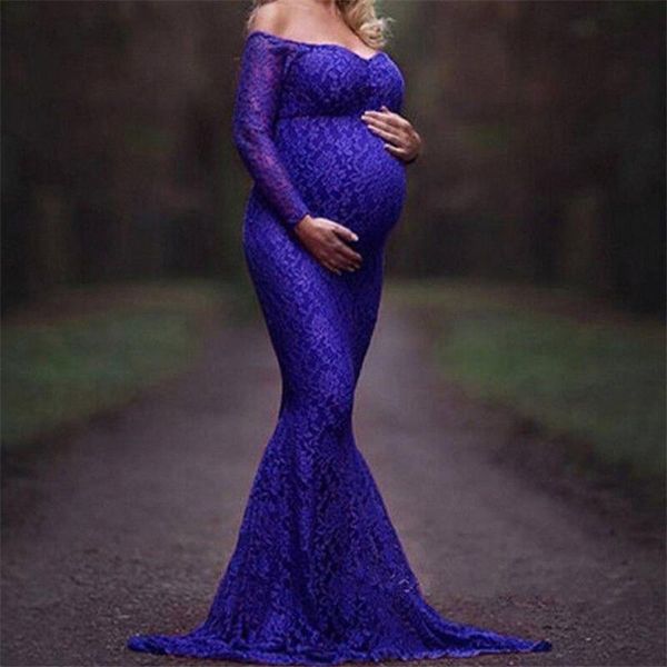 maternity dresses fashion pregnant womens maxi 2021 lace pography po props long length dress for women, White
maternity dresses fashion pregnant womens maxi 2021 lace pography po props long length dress for women, White