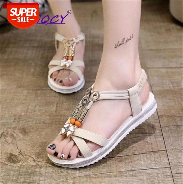 metal decoration flat sandals women 2019 summer shoes bohemian gladiator non-slip student string bead casual ladies #yc6e, Black
metal decoration flat sandals women 2019 summer shoes bohemian gladiator non-slip student string bead casual ladies #yc6e, Black