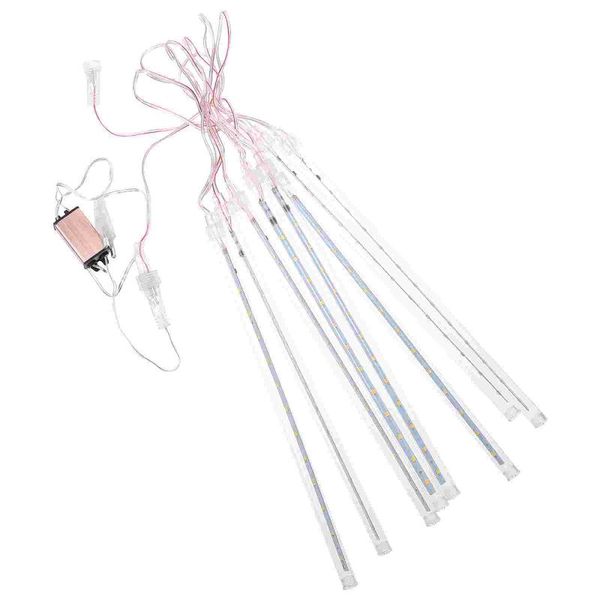 strings 1set led meteor shower lights atmosphere light pendant outdoor garden lamp
