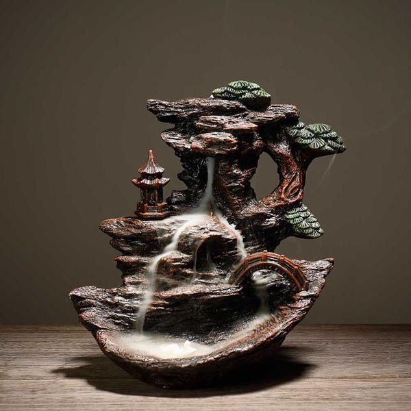 backflow incense burner smoke waterfall ceramic rockery fragrant mountain water artistic conception censer fragrance lamps
backflow incense burner smoke waterfall ceramic rockery fragrant mountain water artistic conception censer fragrance lamps