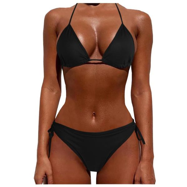 women's swimwear summer swimsuits ladies micro blue bathing suit bikini brazilian set bandage solid color low waist mini women two piec, White;black
women's swimwear summer swimsuits ladies micro blue bathing suit bikini brazilian set bandage solid color low waist mini women two piec, White;black