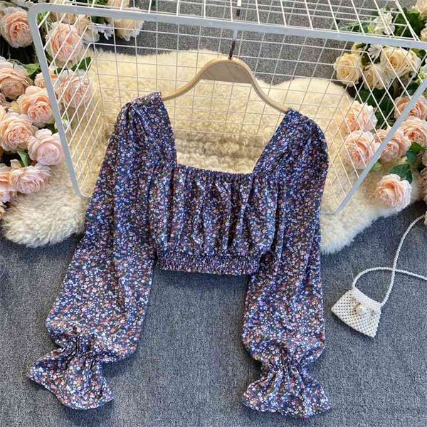 ins holiday short women's spring fashion square neck retro print chiffon shirt casual blouse blusas de mujer q847 210527, White
ins holiday short women's spring fashion square neck retro print chiffon shirt casual blouse blusas de mujer q847 210527, White