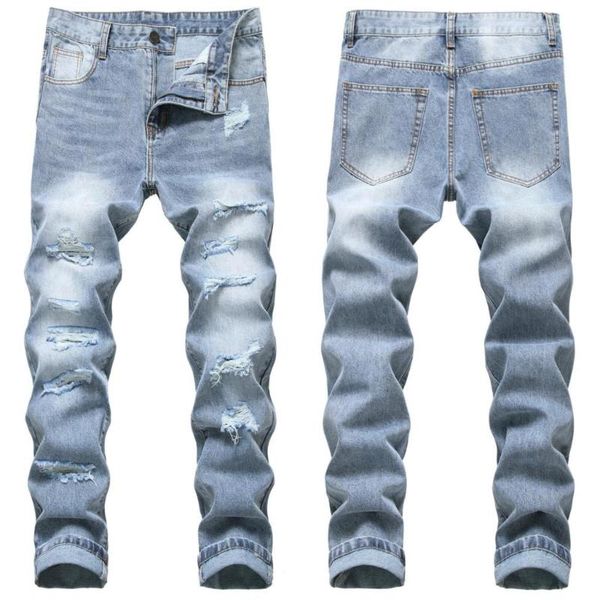 men's jeans youth straight pants blue four seasons european and american large size casual mid-waist
men's jeans youth straight pants blue four seasons european and american large size casual mid-waist