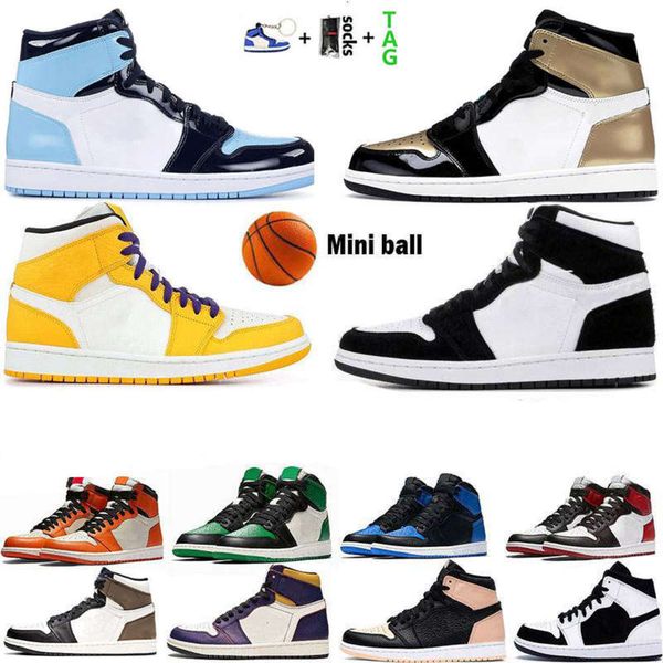 2021 jumpman 1 1s mens basketball shoes obsidian unc university blue hyper royal twist si er toe dark mocha chicago sneakers trainers, Black
2021 jumpman 1 1s mens basketball shoes obsidian unc university blue hyper royal twist si er toe dark mocha chicago sneakers trainers, Black