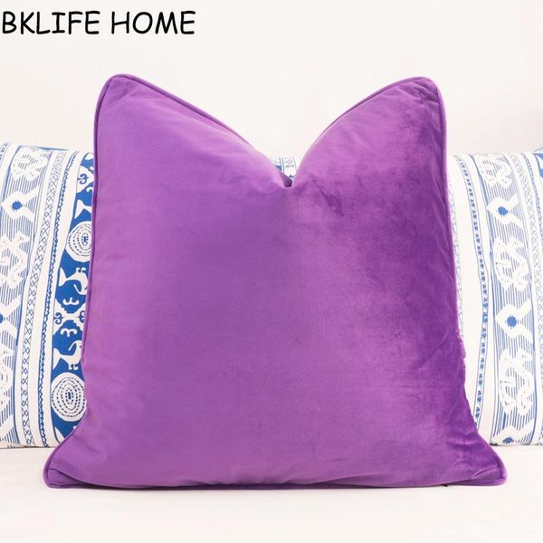 cushion/decorative pillow piping design deep purple velvet cushion cover case soft no balling-up without stuffing
cushion/decorative pillow piping design deep purple velvet cushion cover case soft no balling-up without stuffing