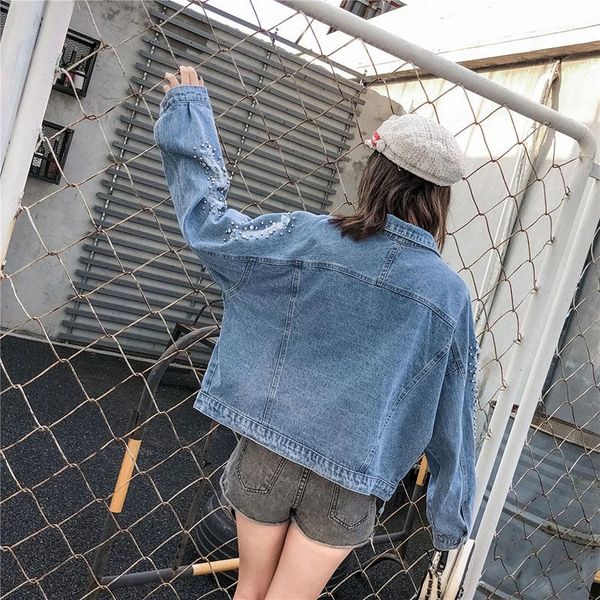women's jackets women denim jacket europe long sleeve beading loose coat hole short outerwear blue black streetwear vintage moto autumn, Black;brown
women's jackets women denim jacket europe long sleeve beading loose coat hole short outerwear blue black streetwear vintage moto autumn, Black;brown